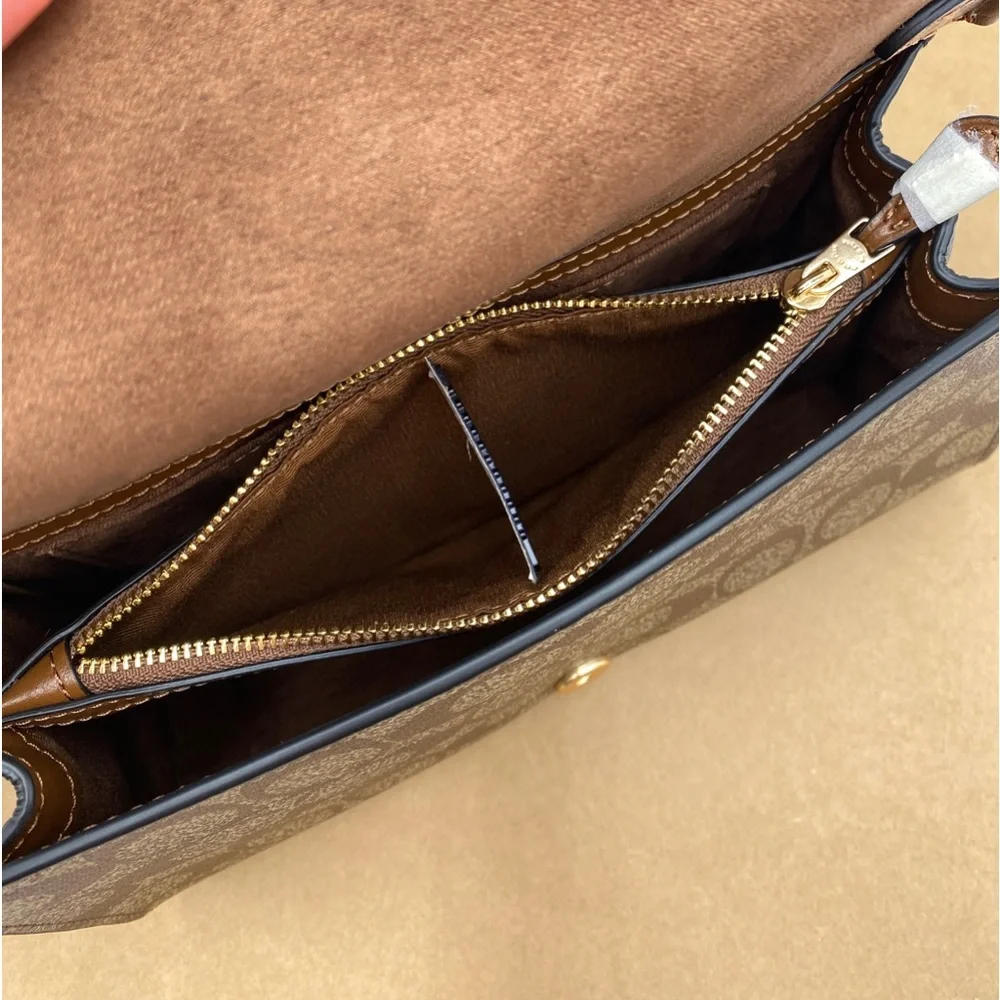 Coach Kleo Top Handle In Signature Canvas - Picture 10 of 15
